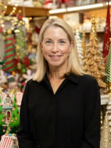 Angela Majure in gift area
